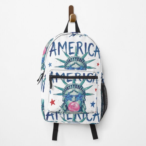 Item preview, Sassy Statue of Liberty - Retro Pop Art Bubblegum 4th of July designed and sold by AdyKurniawan.