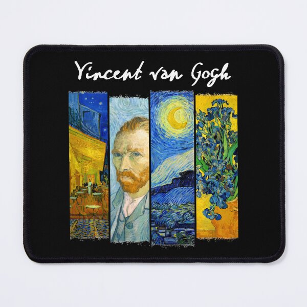 Item preview, Famous Van Gogh Paintings Art Starry Night Flowers Portrait  designed and sold by Littermin.
