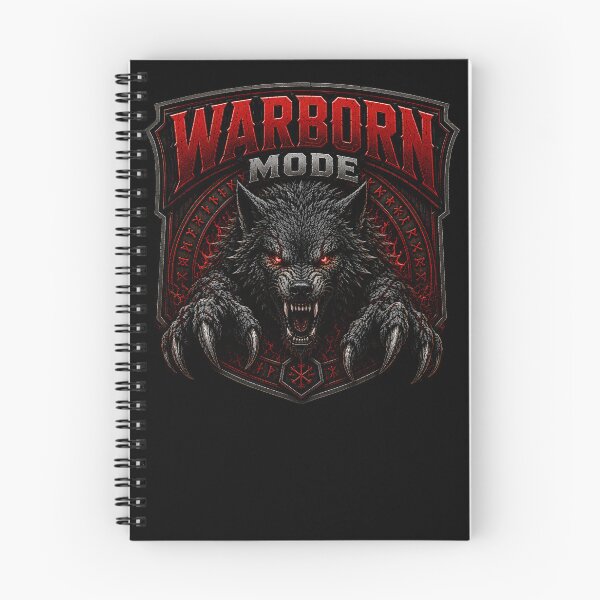 Item preview, Warborn Mode Viking Wolf Norse Warrior Design designed and sold by R3XFORGE.