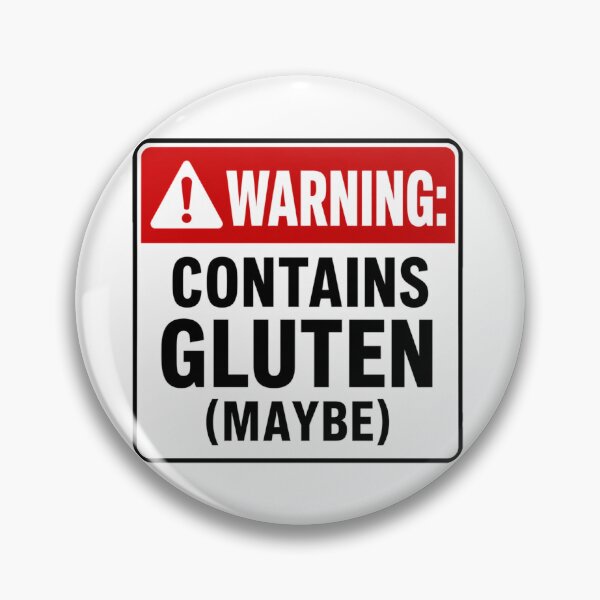 Item preview, WARNING: Contains Gluten (Maybe) designed and sold by Beluga Cat.