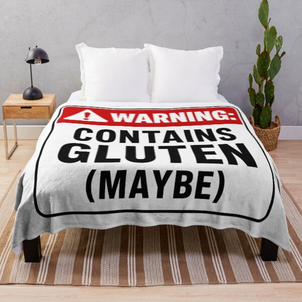 Item preview, WARNING: Contains Gluten (Maybe) designed and sold by Beluga Cat.