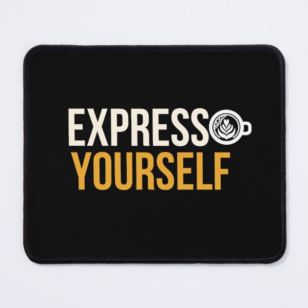 Item preview, Espresso Yourself Funny Coffee Lover T-Shirt Barista Gift Caffeine Humor Coffee Tee designed and sold by TongTang.