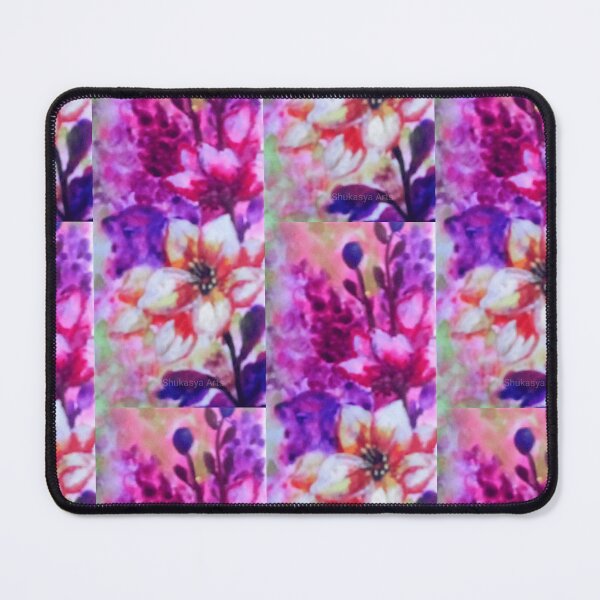 Item preview, Vibrant colorful pinkish purple floral garden aesthetic designed and sold by Shukasya-Arts.