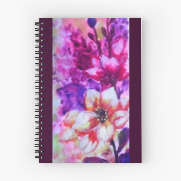 Item preview, Vibrant colorful pinkish purple floral garden aesthetic  designed and sold by Shukasya-Arts.