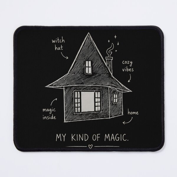 Item preview, My Kind of Magic Witch Cottage Aesthetic Streetwear Tee designed and sold by IXM_CREATION.