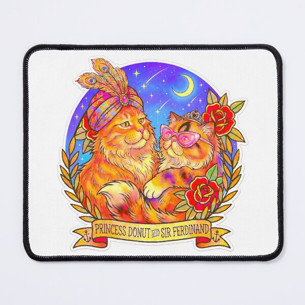 Item preview, Princess Donut and Sir Ferdinand Bright designed and sold by CopyCatlady.