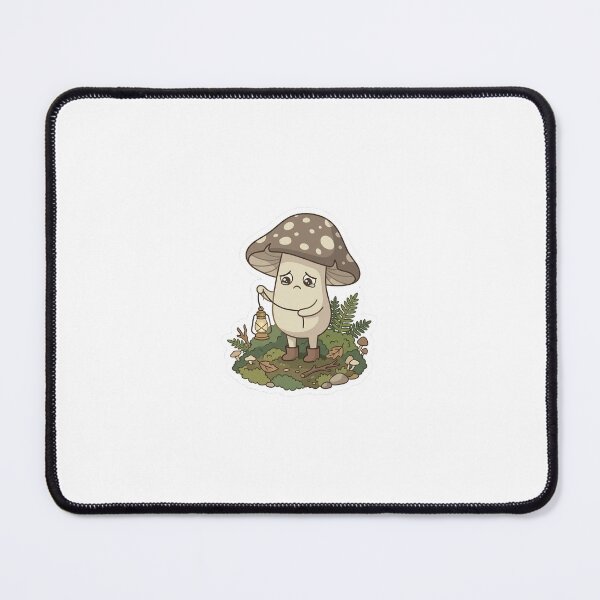 Item preview, Cute Sad Mushroom with Lantern designed and sold by UrbanVoid Studio.