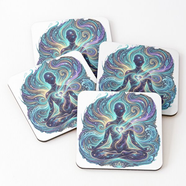 Item preview, The Awakening Soul Cosmic Meditation Art designed and sold by vsl363.