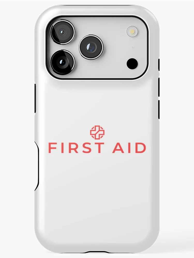 Thumbnail 1 of 4, iPhone Case, First Aid Sign Design designed and sold by LayersDesign.