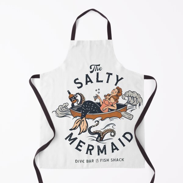 Item preview, Salty Mermaid Retro Ocean Drink Vessel designed and sold by NeonMashup.