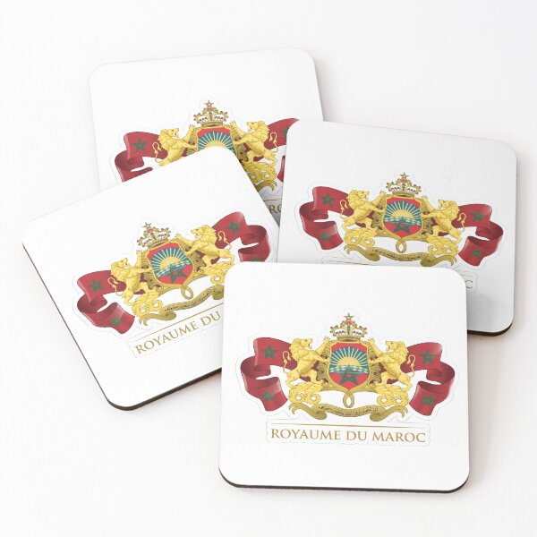 Item preview, Official Coat of Arms of the Kingdom of Morocco - Premium Emblem designed and sold by studiohadiya.