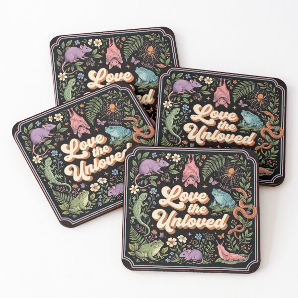 Item preview, Love The Unloved - Goblincore Creepy Cute Vintage Botanical Animal Art designed and sold by AdyKurniawan.
