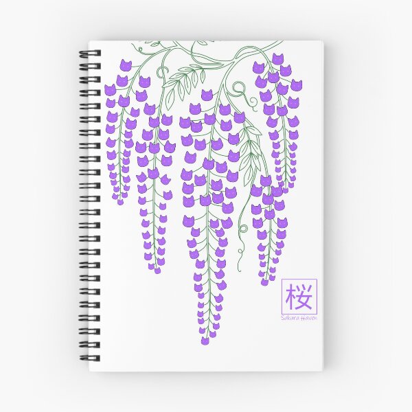 Item preview, Wisteria Flowers Made Of Cats designed and sold by SakuraHaven.