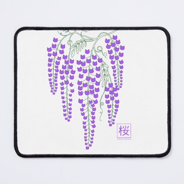 Item preview, Wisteria Flowers Made Of Cats designed and sold by SakuraHaven.