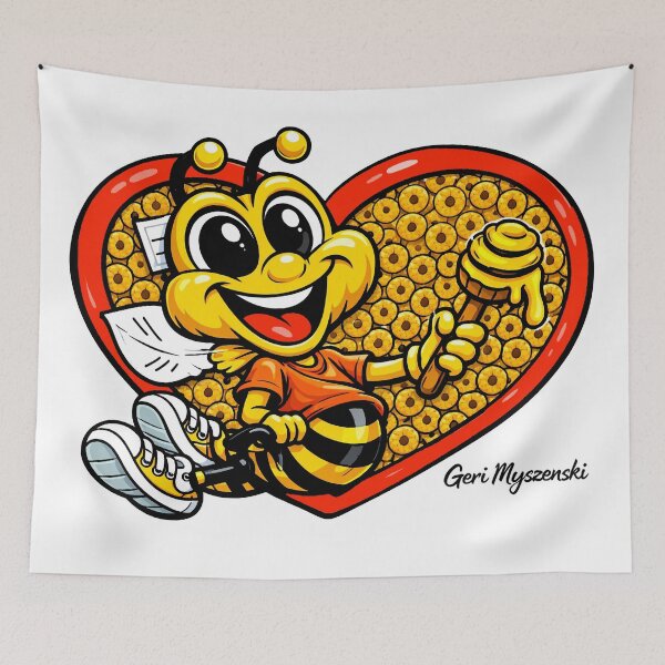 Item preview, Buzz Bee Honey Nut Cheerios Must Be the Honey  designed and sold by The Art Queen Of Michigan .