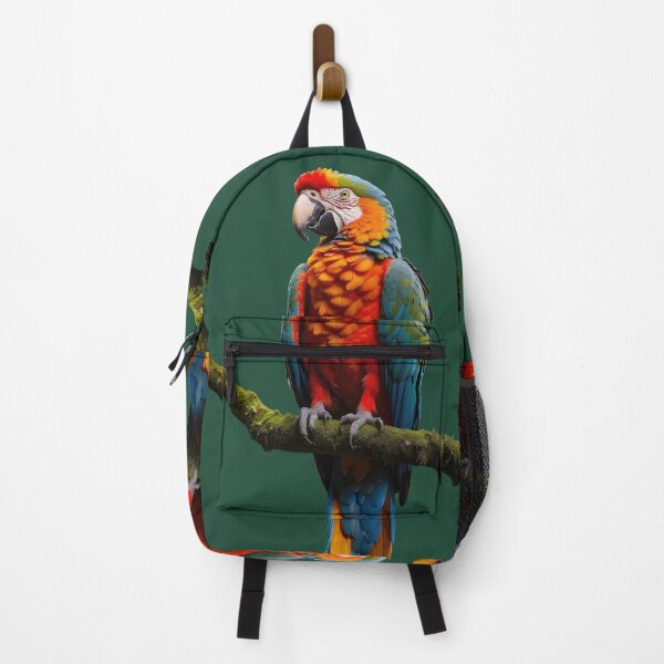 Item preview, Tropical Majesty - Vibrant Scarlet Macaw Portrait designed and sold by Prachodayat Artworks.