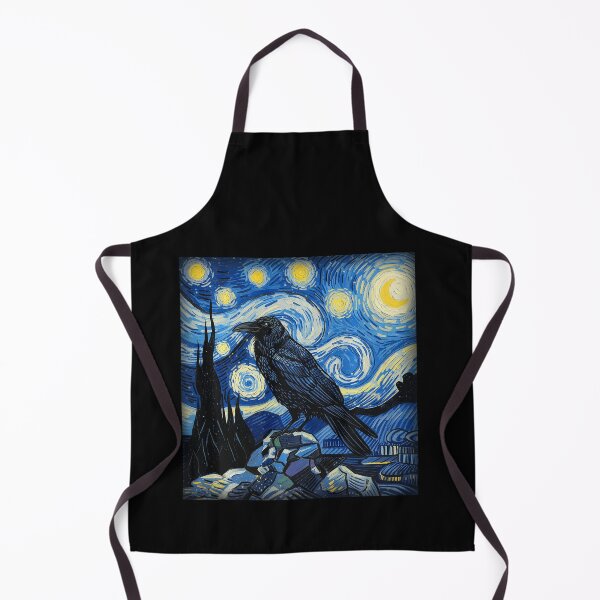 Item preview, Raven Starry Night Van Gogh Gifts For Men Women Crow Lover designed and sold by Littermin.