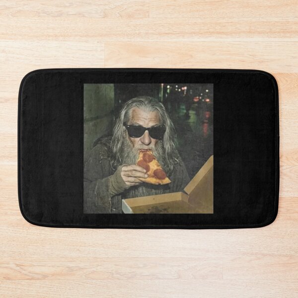 Item preview, Gandalf Wizard Pizza Funny Hobbit Meme designed and sold by VincentGoodLove.