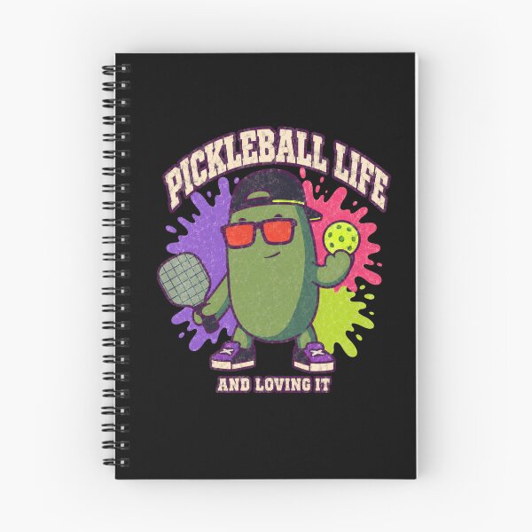 Item preview, Pickleball Life Cucumber Character Sports Humor Tee designed and sold by bosamji.