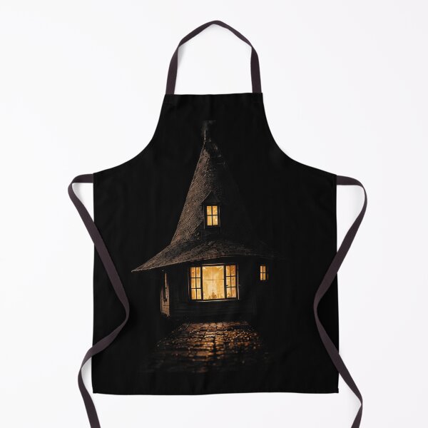 Item preview, Cozy Wizard Tower Witch Cottage Dark Fantasy Graphic Art designed and sold by IXM_CREATION.