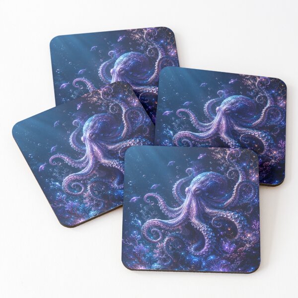 Item preview, Glowing Octopus Underwater Fantasy designed and sold by SRY DESIGN.