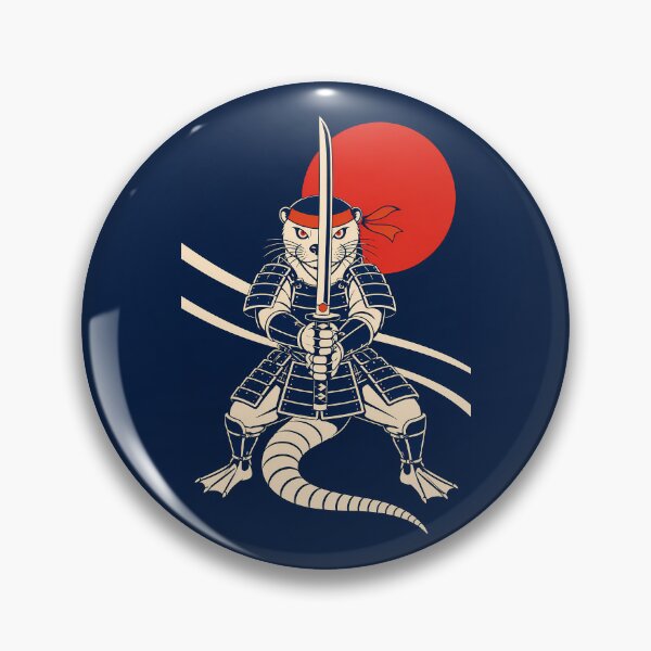 Item preview, Samurai Otter designed and sold by KungPowUnicorn.