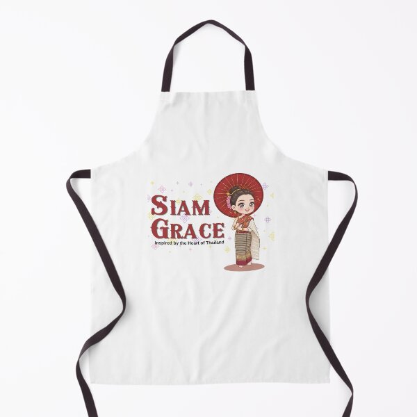 Item preview, Siam Grace Cute Thai Girl Traditional Culture Chibi Art designed and sold by Beeform.