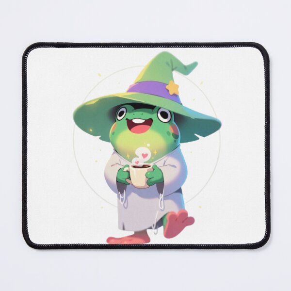 Item preview, Cute Frog Wizard Fantasy Humor Tee designed and sold by PixelStyle Studio.