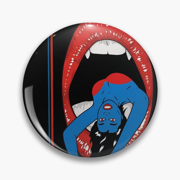 Item preview, Bold Graphic Mouth and Figure Design designed and sold by sawsan-art.