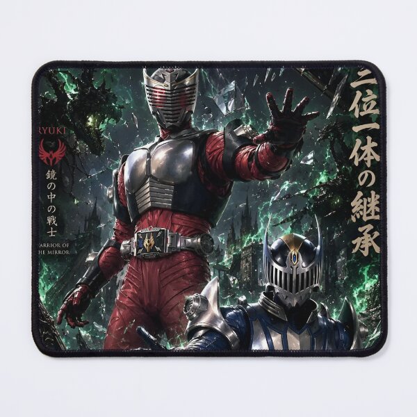 Item preview, Kamen Rider Ryuki Ryuki Knight Ouja Mirror World Warriors | Dark Rider Anime Poster designed and sold by Dyan4.