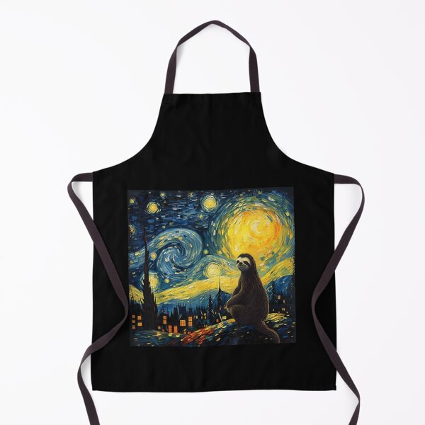 Item preview, Sloth Starry Night Van Gogh Art Lover Men Women designed and sold by Littermin.