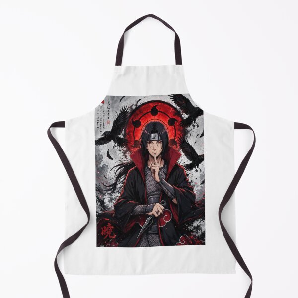 Item preview, Itachi Uchiha Illustration | Anime Ninja Cloak, Red Sharingan Art designed and sold by BHOWMIK STORE.