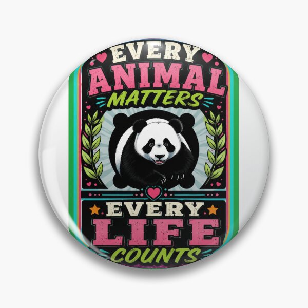 Item preview, Every animal matters every life counts designed and sold by oxymoronwhey2go.