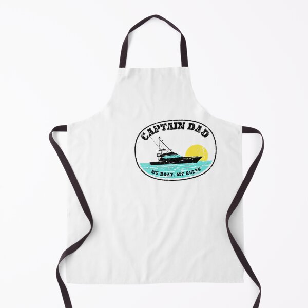 Artikelvorschau, (Beidseitig bedruckt) Kapitän Papa Mein Boot Meine Regeln Yacht Bootfahren T-Shirt entworfen und verkauft von JJLetterDesigns.