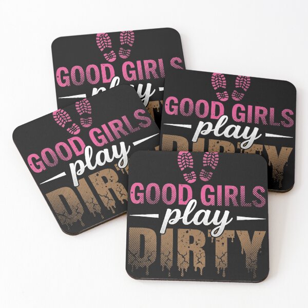 Item preview,  Good Girls Play Dirty - Funny Mudding Off-Road Country Girl Typography designed and sold by AdyKurniawan.