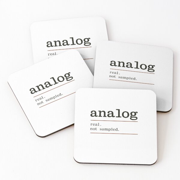Item preview, analog – real. not sampled. | minimalist retro typography aesthetic designed and sold by P’s stuff.