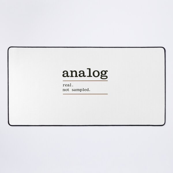 Item preview, analog – real. not sampled. | minimalist retro typography aesthetic designed and sold by P’s stuff.