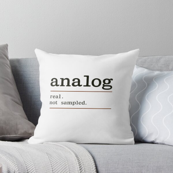 Item preview, analog – real. not sampled. | minimalist retro typography aesthetic designed and sold by P’s stuff.