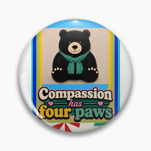 Item preview, Compassion has 4 paws designed and sold by oxymoronwhey2go.