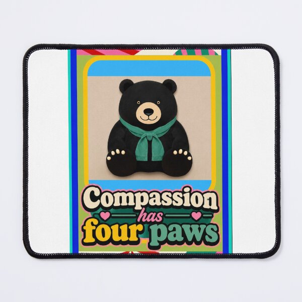 Item preview, Compassion has 4 paws designed and sold by oxymoronwhey2go.