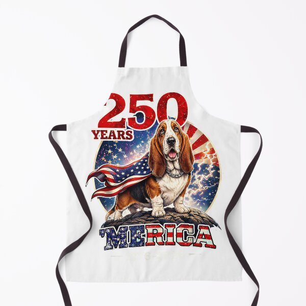 Item preview, 250 Years of Freedom Basset Hound Dog 1776-2026 4th of July T-Shirt designed and sold by Othinus.