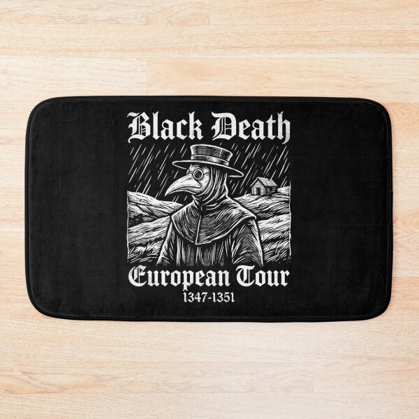 Item preview, Black Death European Tour 1347-1351 - Funny Plague Doctor Goth Meme designed and sold by AdyKurniawan.