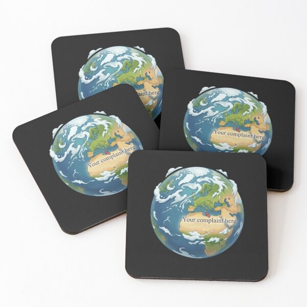 Item preview, Your Complaint Here Funny Earth Meme Travel Humor designed and sold by VintryOff.