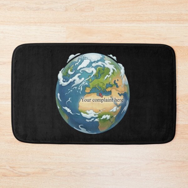 Item preview, Your Complaint Here Funny Earth Meme Travel Humor designed and sold by VintryOff.