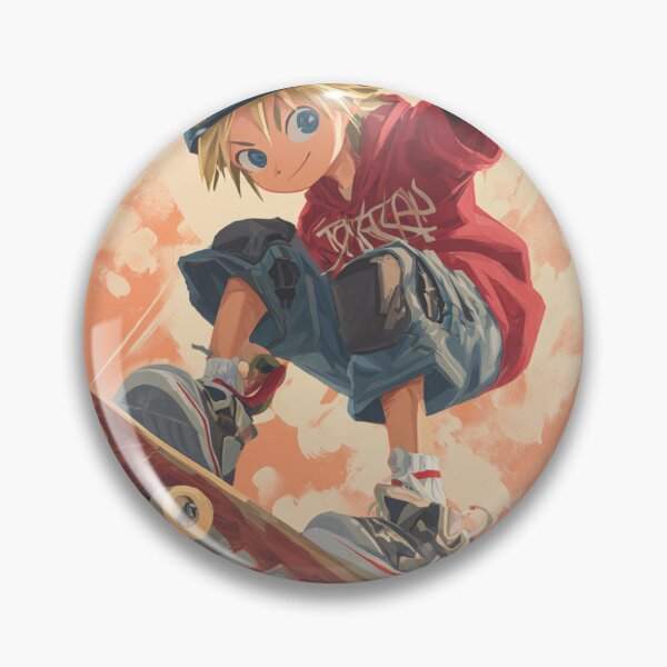 Item preview, Chibi Pro Skater Legend | Cute 90s Skate Hero designed and sold by MyChibiArts.