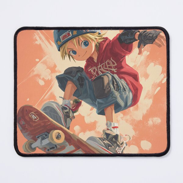 Item preview, Chibi Pro Skater Legend | Cute 90s Skate Hero designed and sold by MyChibiArts.