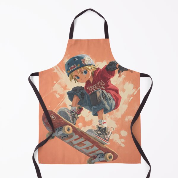 Item preview, Chibi Pro Skater Legend | Cute 90s Skate Hero designed and sold by MyChibiArts.