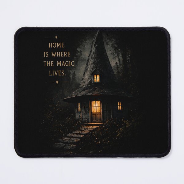 Item preview, Cozy Wizard Tower Home Is Where The Magic Lives Graphic designed and sold by IXM_CREATION.