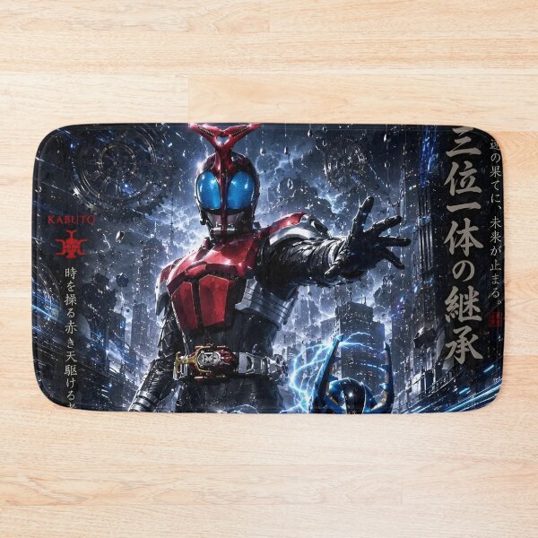 Item preview, Kamen Rider Kabuto Kabuto Gatack Dark Kabuto Trio | Clock Up Rider Anime Poster designed and sold by Dyan4.