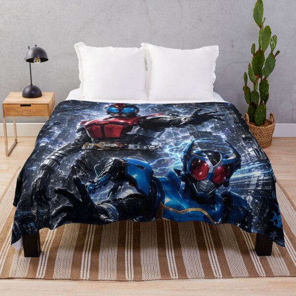 Item preview, Kamen Rider Kabuto Kabuto Gatack Dark Kabuto Trio | Clock Up Rider Anime Poster designed and sold by Dyan4.